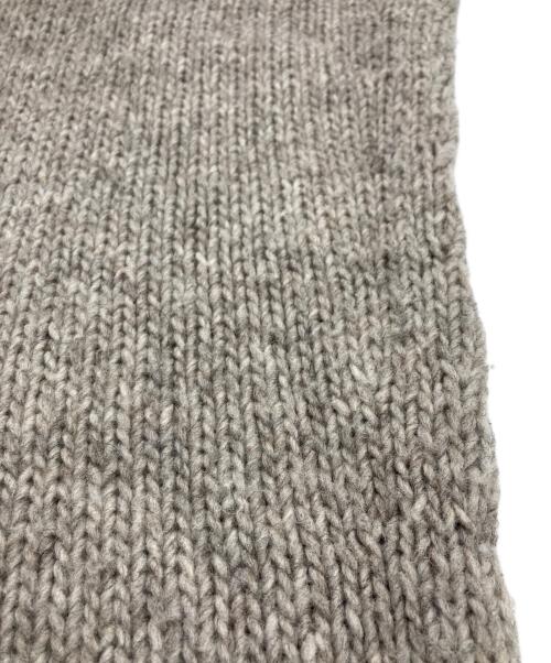 KAGURE（カグレ）kagure (カグレ) ペルークルーネックカーディガン ベージュ サイズ:SIZE Freeの古着・服飾アイテム