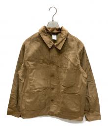 LE LABOUREUR（ル ラブルール）の古着「CORDUROY WORK JACKET / コーデュロイワークジャケット」｜ブラウン