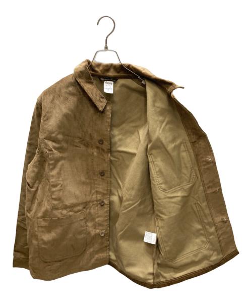 LE LABOUREUR（ル ラブルール）LE LABOUREUR (ル ラブルール) CORDUROY WORK JACKET / コーデュロイワークジャケット ブラウン サイズ:2の古着・服飾アイテム