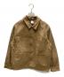 LE LABOUREUR（ル ラブルール）の古着「CORDUROY WORK JACKET / コーデュロイワークジャケット」｜ブラウン
