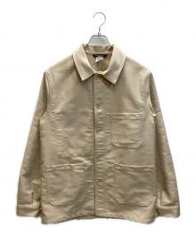 LE LABOUREUR（ル ラブルール）の古着「カバーオール」｜アイボリー