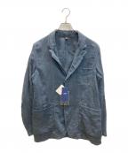 DRAKE'Sドレイクス）の古着「MK2 LINEN GAMES BLAZER」｜ネイビー