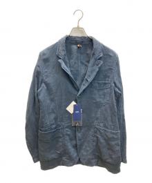 DRAKE'S（ドレイクス）の古着「MK2 LINEN GAMES BLAZER」｜ネイビー