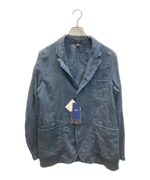 DRAKE'S（ドレイクス）DRAKE'S (ドレイクス) MK2 LINEN GAMES BLAZER ネイビー サイズ:SIZE 38 未使用品の古着・服飾アイテム