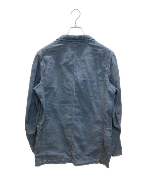 DRAKE'S（ドレイクス）DRAKE'S (ドレイクス) MK2 LINEN GAMES BLAZER ネイビー サイズ:SIZE 38 未使用品の古着・服飾アイテム