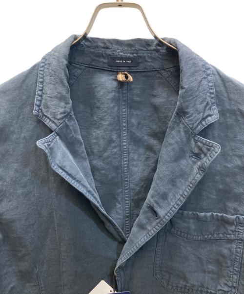 DRAKE'S（ドレイクス）DRAKE'S (ドレイクス) MK2 LINEN GAMES BLAZER ネイビー サイズ:SIZE 38 未使用品の古着・服飾アイテム