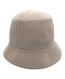 CFCL（シーエフシーエル）の古着「MESH KNIT BUCKET HAT」｜アイボリー