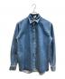 MAGDA BUTRYM（マグダブトリム）の古着「デニムシャツ」｜インディゴ