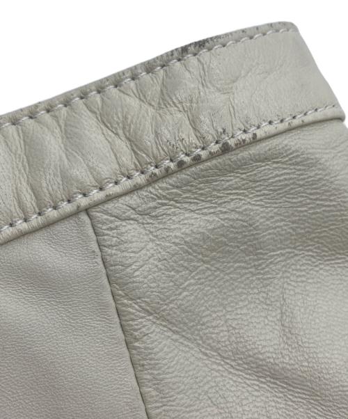 LOVELESS（ラブレス）LOVELESS (ラブレス) ラムレザー ライダース ジャケット ベージュ サイズ:SIZE Mの古着・服飾アイテム