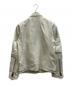 LOVELESS (ラブレス) ラムレザー ライダース ジャケット ベージュ サイズ:SIZE M：14000円