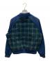 adidas (アディダス) ブルー タータン カレッジジャケット ネイビー×グリーン サイズ:SIZE 2XL：9000円