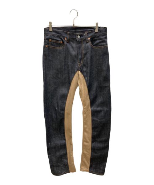 児島ジーンズ（コジマジーンズ）児島ジーンズ (コジマジーンズ) モンキーコンボ デニムパンツ インディゴ サイズ:SIZE 32の古着・服飾アイテム