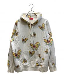 SUPREME（シュプリーム）の古着「Gonz Butterfly Hooded Sweatshirt」｜ベージュ