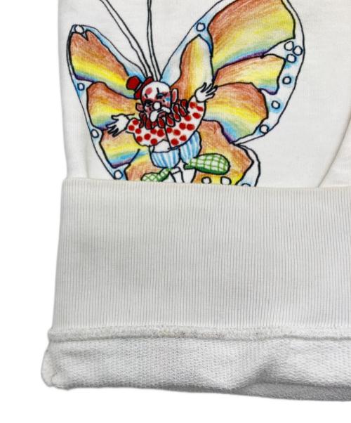 SUPREME（シュプリーム）Supreme (シュプリーム) Gonz Butterfly Hooded Sweatshirt ベージュ サイズ:SIZE Lの古着・服飾アイテム