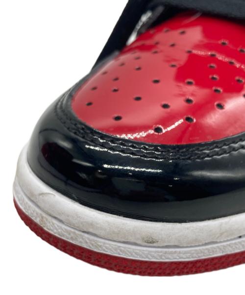 NIKE（ナイキ）NIKE (ナイキ) Air Jordan 1 High OG Patent Bred エアジョーダン1ハイOG ブラック×レッド サイズ:26.5の古着・服飾アイテム