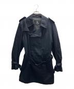 BURBERRY BLACK LABELバーバリーブラックレーベル）の古着「トレンチコート」｜ブラック
