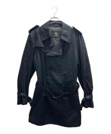 BURBERRY BLACK LABEL（バーバリーブラックレーベル）の古着「トレンチコート」｜ブラック