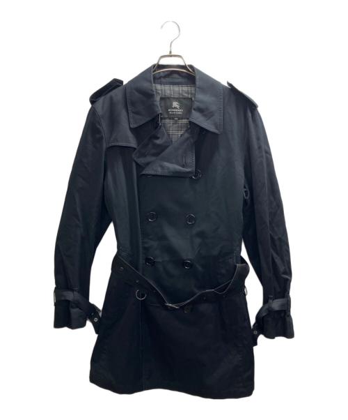 BURBERRY BLACK LABEL（バーバリーブラックレーベル）BURBERRY BLACK LABEL (バーバリーブラックレーベル) トレンチコート ブラック サイズ:Ⅼの古着・服飾アイテム
