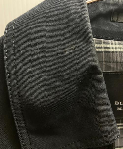 BURBERRY BLACK LABEL（バーバリーブラックレーベル）BURBERRY BLACK LABEL (バーバリーブラックレーベル) トレンチコート ブラック サイズ:Ⅼの古着・服飾アイテム