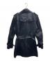 BURBERRY BLACK LABEL (バーバリーブラックレーベル) トレンチコート ブラック サイズ:Ⅼ：10000円
