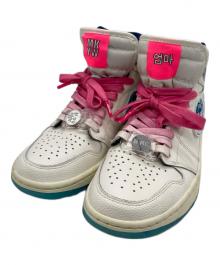 NIKE×Michelle Wie West（ナイキ）の古着「Air Jordan 1 High Golf "Pebble Beach"  エアジョーダン1 ハイ ゴルフ "ペブルビーチ"」｜ホワイト