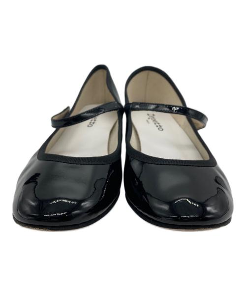 repetto（レペット）Repetto (レペット) ROSE BALL メリージェーン パテント パンプス ブラック サイズ:39 1/2の古着・服飾アイテム