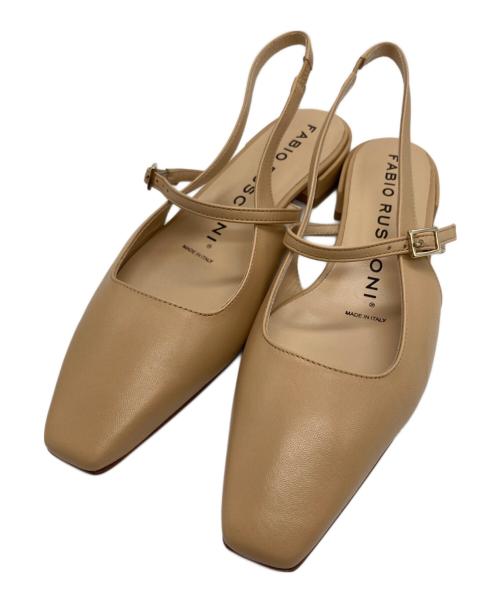 FABIO RUSCONI（ファビオルスコーニ）FABIO RUSCONI (ファビオルスコーニ) ストラップシューズ キャラメル サイズ:36の古着・服飾アイテム