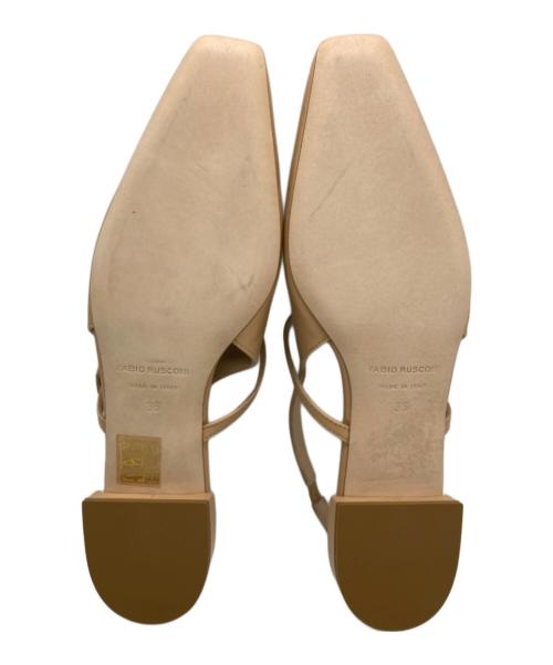 FABIO RUSCONI（ファビオルスコーニ）FABIO RUSCONI (ファビオルスコーニ) ストラップシューズ キャラメル サイズ:36の古着・服飾アイテム
