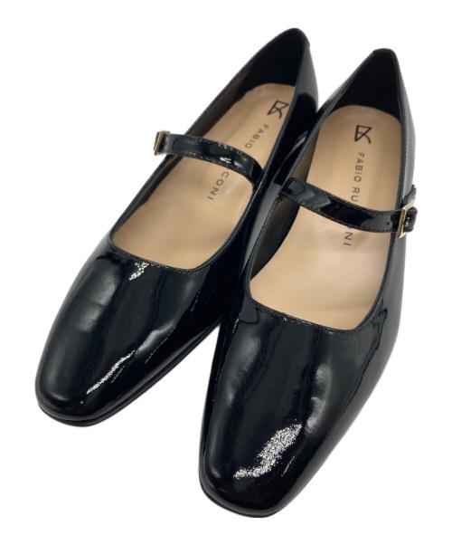 FABIO RUSCONI（ファビオルスコーニ）FABIO RUSCONI (ファビオルスコーニ) メリージェーン ブラック サイズ:SIZE36 1/2の古着・服飾アイテム