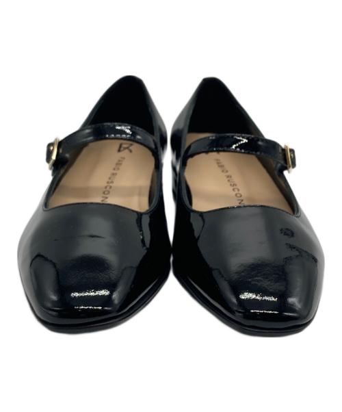 FABIO RUSCONI（ファビオルスコーニ）FABIO RUSCONI (ファビオルスコーニ) メリージェーン ブラック サイズ:SIZE36 1/2の古着・服飾アイテム