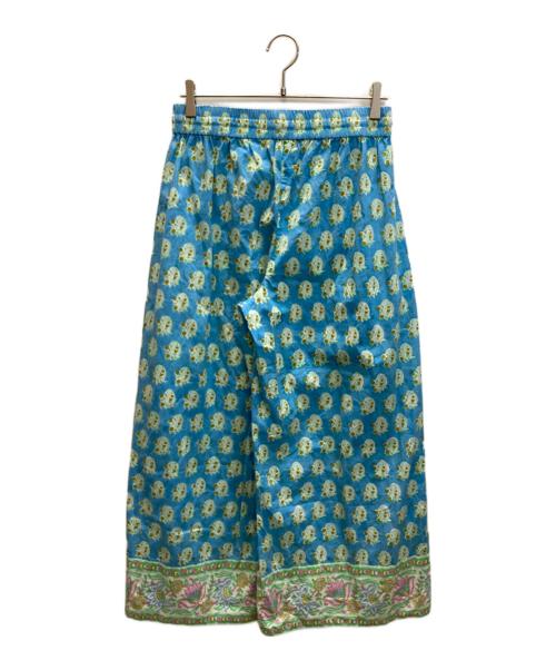 SZ Blockprints（エスゼットブロックプリント）SZ Blockprints (エスゼットブロックプリント) ドローストリングパンツ ブルー サイズ:Mの古着・服飾アイテム