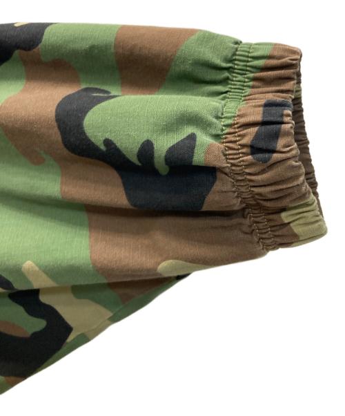 SUPREME（シュプリーム）SUPREME (シュプリーム) SPellout Embroidered Ripstop Track Jacket グリーン×ブラウン サイズ:XLの古着・服飾アイテム