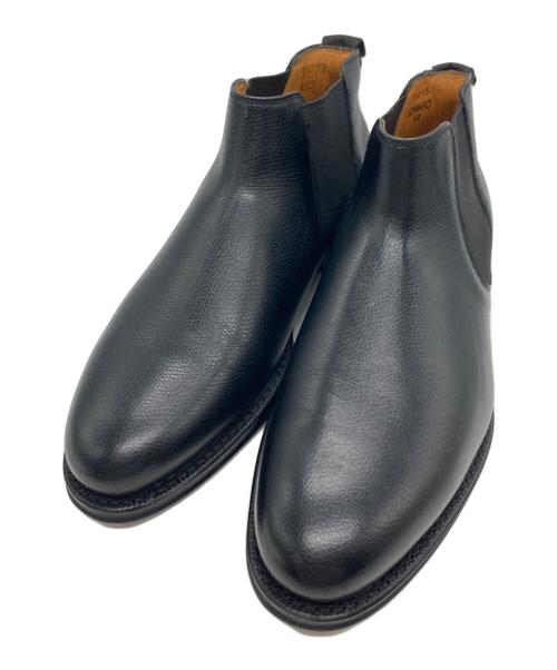 Jalan Sriwijaya（ジャランスリウァヤ）Jalan Sriwijaya (ジャランスリウァヤ) EDWARD サイドゴアブーツ ブラック サイズ:SIZE 40の古着・服飾アイテム