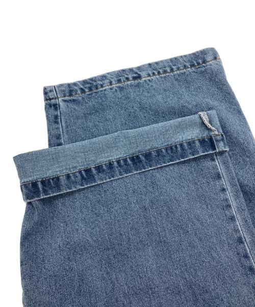 Iam（アイアム）Iam (アイアム) フロントジップストラップデザインデニムサロペット インディゴ サイズ:SIZE Freeの古着・服飾アイテム