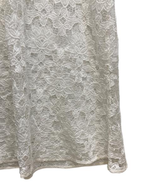 IENA（イエナ）IENA (イエナ) ラッセルレースキャミドレス ホワイト サイズ:表記無しの古着・服飾アイテム