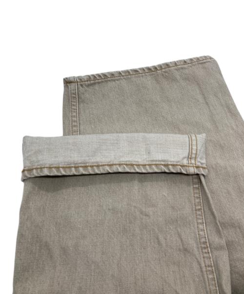 FRAMeWORK（フレームワーク）FRAMeWORK (フレームワーク) カラーデニムサロペット ベージュ サイズ:Mの古着・服飾アイテム