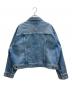 LEE (リー) STANDARD WARDROBE ライダース デニムジャケット インディゴ サイズ:SIZE M：6000円