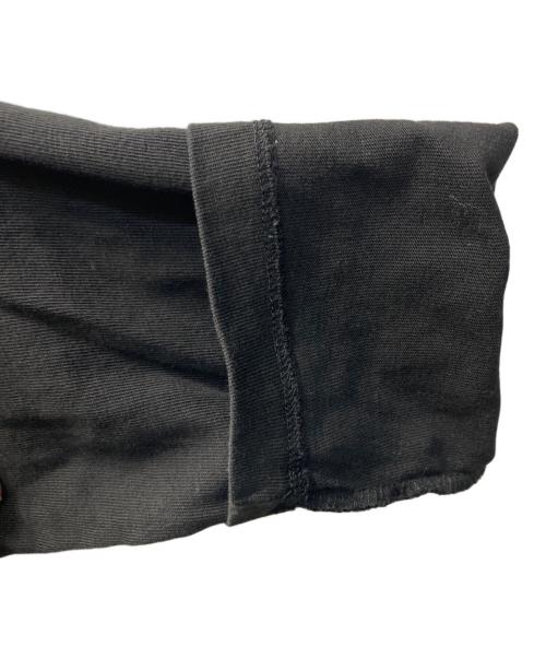 MONCLER（モンクレール）MONCLER (モンクレール) MAGLIA T-SHIRT メッシュ切替ロングスリーブカットソー ブラック サイズ:Lの古着・服飾アイテム