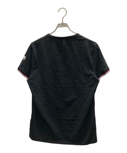 MONCLER（モンクレール）MONCLER (モンクレール) MAGLIA T-SHIRT ブラック サイズ:SIZE XLの古着・服飾アイテム