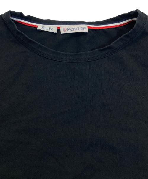 MONCLER（モンクレール）MONCLER (モンクレール) MAGLIA T-SHIRT ブラック サイズ:SIZE XLの古着・服飾アイテム