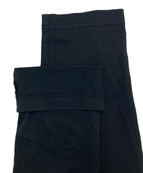 DOLCE & GABBANA（ドルチェ＆ガッバーナ）DOLCE & GABBANA (ドルチェ＆ガッバーナ) ロゴ刺繍カットソー ブラック サイズ:SIZE 50の古着・服飾アイテム