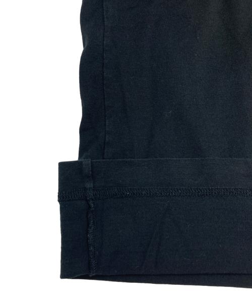 DOLCE & GABBANA（ドルチェ＆ガッバーナ）DOLCE & GABBANA (ドルチェ＆ガッバーナ) ロゴ刺繍カットソー ブラック サイズ:SIZE 50の古着・服飾アイテム