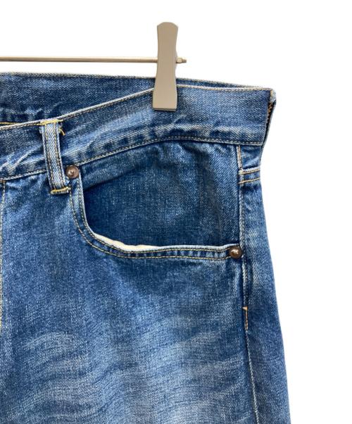 REMI RELIEF（レミレリーフ）REMI RELIEF (レミレリーフ) ワイドデニムパンツ インディゴ サイズ:ＸＬの古着・服飾アイテム