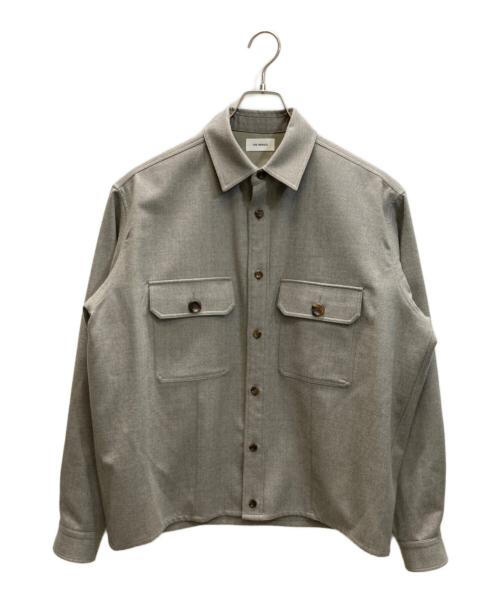 THE RERACS（ザ リラクス）THE RERACS (ザ リラクス) CPO SHORT SHIRT グレー サイズ:SIZE 48の古着・服飾アイテム