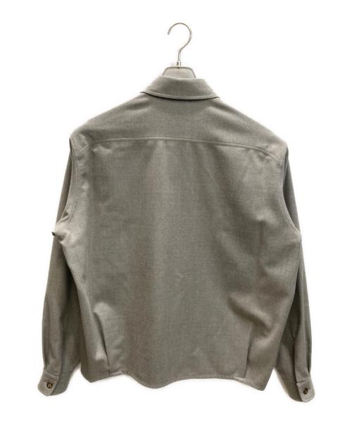 THE RERACS（ザ リラクス）THE RERACS (ザ リラクス) CPO SHORT SHIRT グレー サイズ:SIZE 48の古着・服飾アイテム