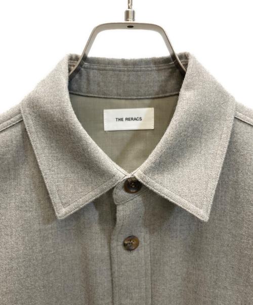 THE RERACS（ザ リラクス）THE RERACS (ザ リラクス) CPO SHORT SHIRT グレー サイズ:SIZE 48の古着・服飾アイテム