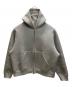 gold（ゴールド）の古着「CARDBOARD KNIT ZIP PARKA」｜グレー