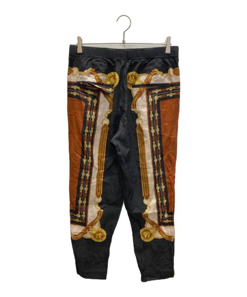 H&M（エイチアンドエム）H&M (エイチアンドエム) TOGA ARCHIVES (トーガアーカイブス) アンクルレングスパンツ ブラック×ブラウン サイズ:Sの古着・服飾アイテム