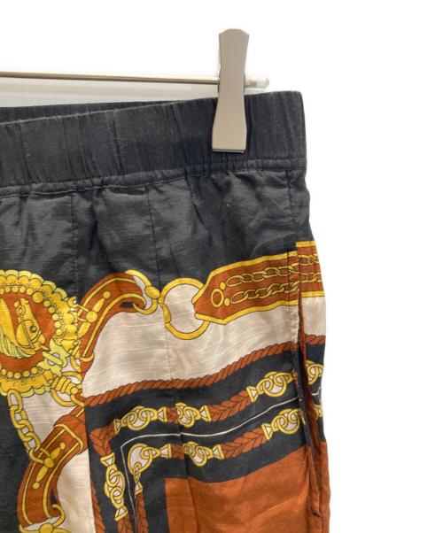 H&M（エイチアンドエム）H&M (エイチアンドエム) TOGA ARCHIVES (トーガアーカイブス) アンクルレングスパンツ ブラック×ブラウン サイズ:Sの古着・服飾アイテム