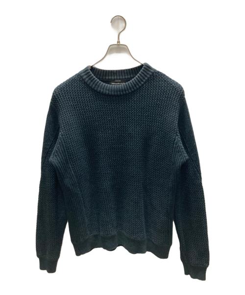 UNUSED（アンユーズド）UNUSED (アンユーズド) リネンコットンニット ネイビー サイズ:SIZE 3の古着・服飾アイテム